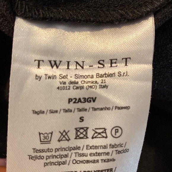 Twin-Set Twinset Simona Barbieri Pleated Career Dress NWT - Picture 8 of 9